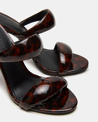 Steve Madden SATURN Tortoise Stiletto Mule Women's Heel