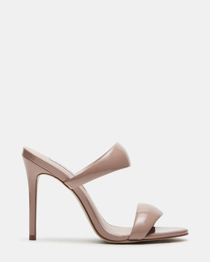 Steve Madden SATURN Blush Patent Stiletto Mule Women's Heel