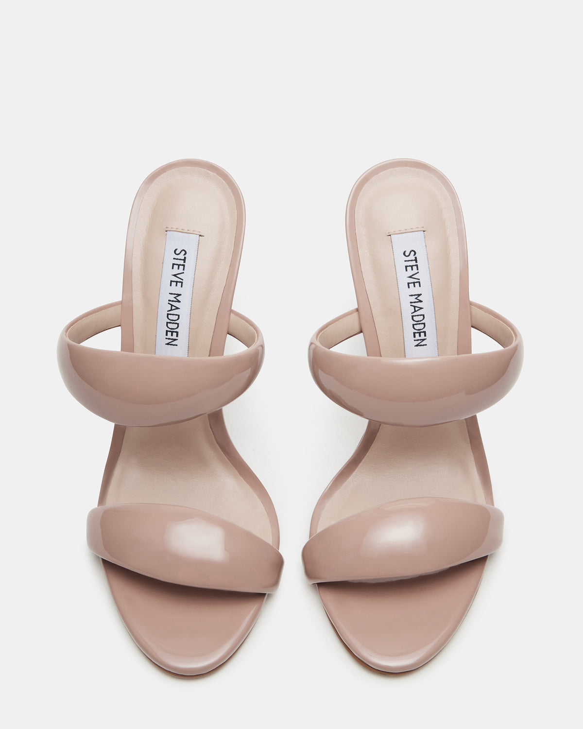 Steve Madden SATURN Blush Patent Stiletto Mule Women's Heel