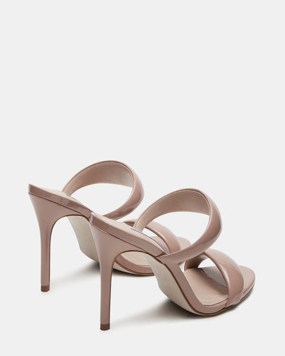 Steve Madden SATURN Blush Patent Stiletto Mule Women's Heel