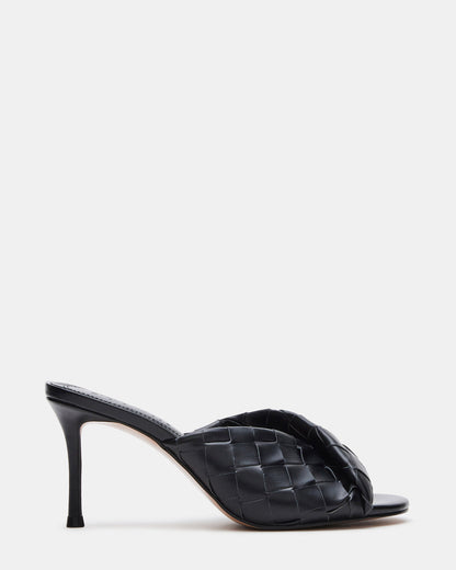 Steve Madden KOUTURE Black Stiletto Mule Heel | Women's Heels