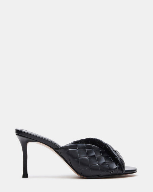 Steve Madden KOUTURE Black Stiletto Mule Heel | Women's Heels