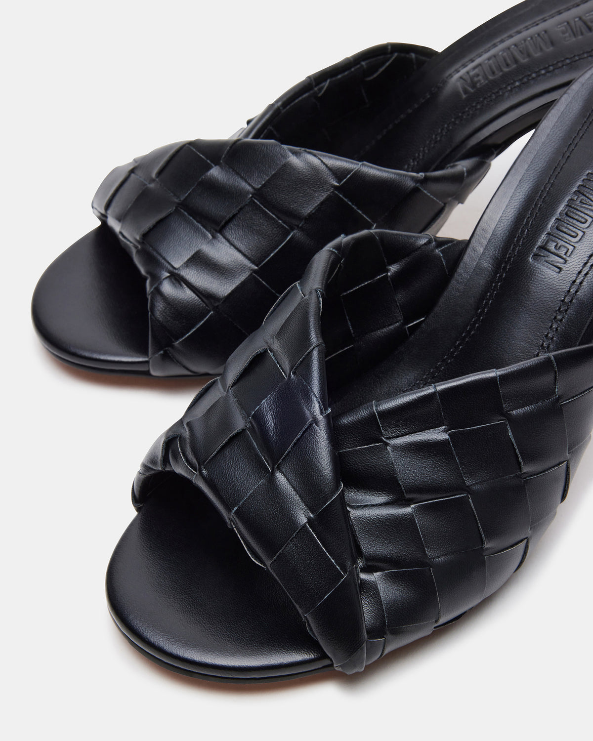 Steve Madden KOUTURE Black Stiletto Mule Heel | Women's Heels
