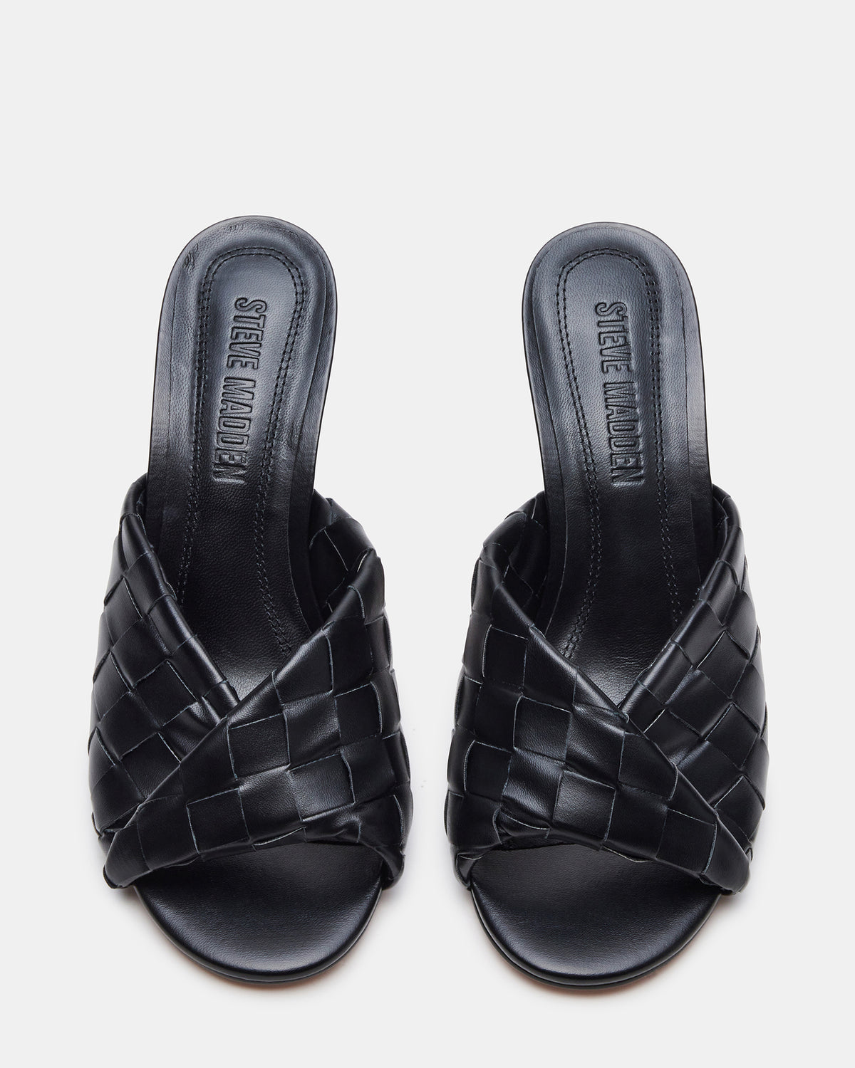 Steve Madden KOUTURE Black Stiletto Mule Heel | Women's Heels