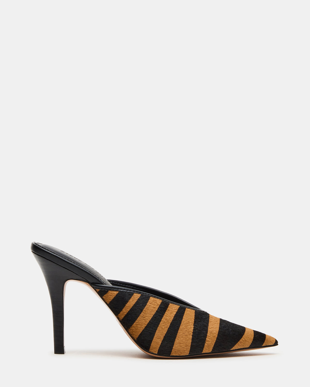 Steve Madden LITA Tiger Pointed-Toe Mule Pump Women's Heel