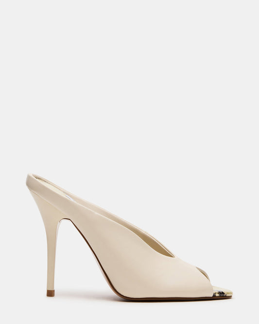 Steve Madden AGAZE Bone Multi Peep-Toe Stiletto Women's Heel