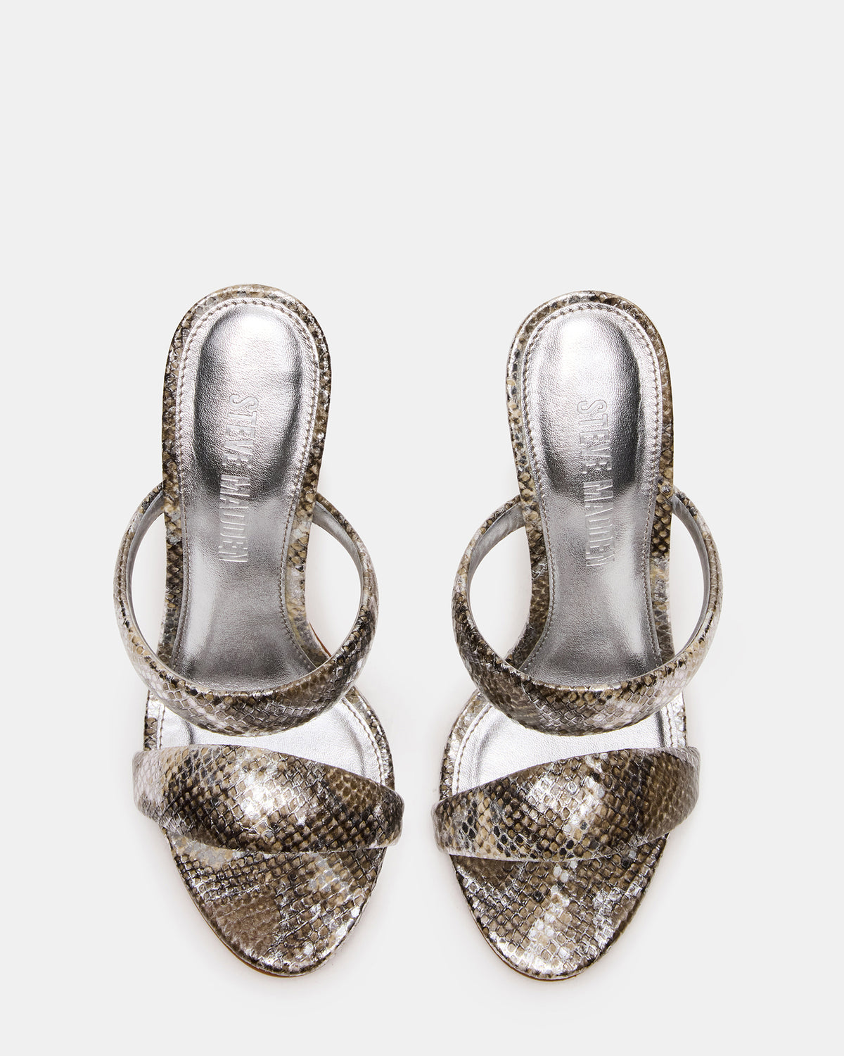 Steve Madden SATURN Snake Stiletto Mule Women's Heel