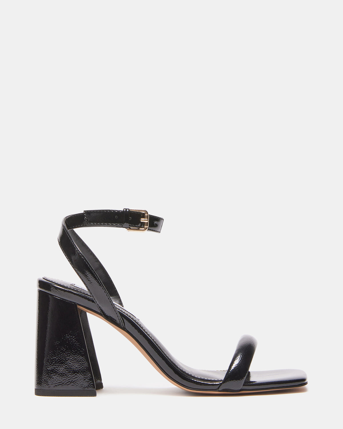 Steve Madden GRETIN Black Square Toe Heels | Women's Heels