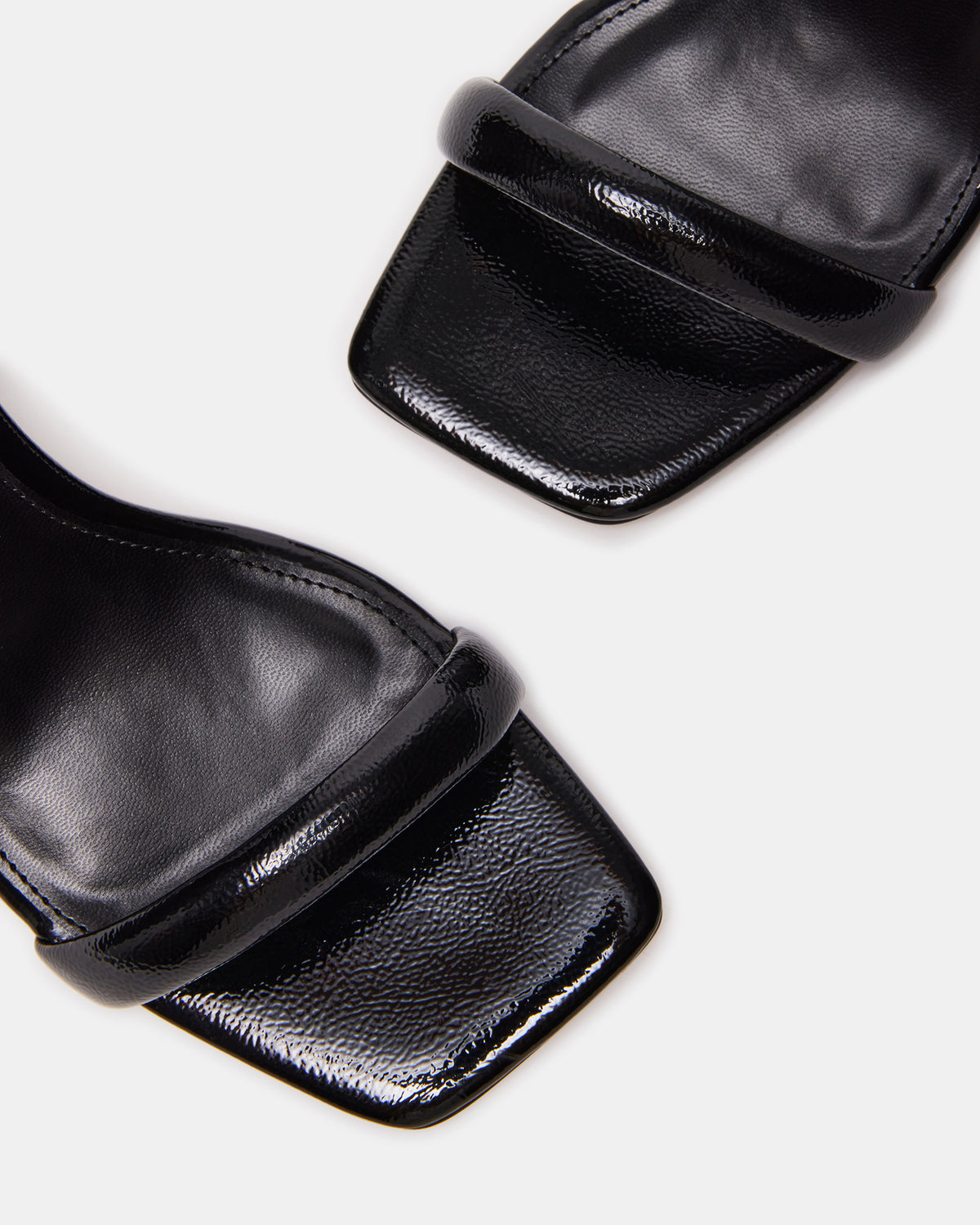 Steve Madden GRETIN Black Square Toe Heels | Women's Heels