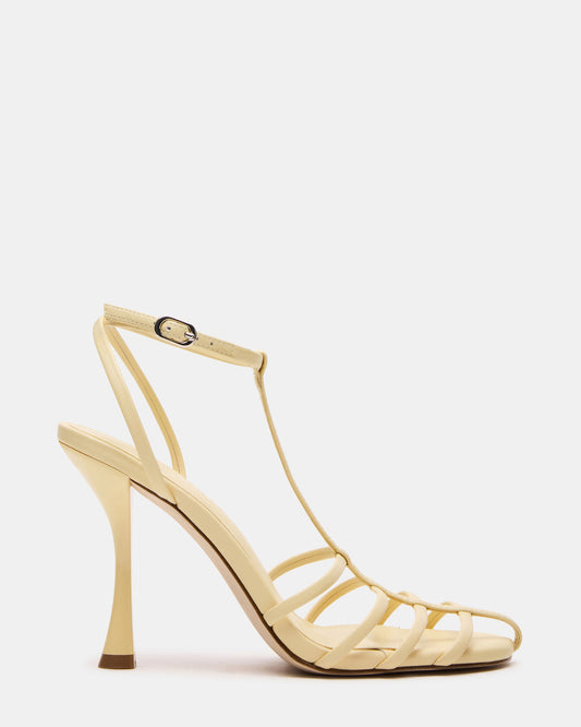 Steve Madden TILDAH BUTTER Leather Strappy Rounded Toe Women's Heel