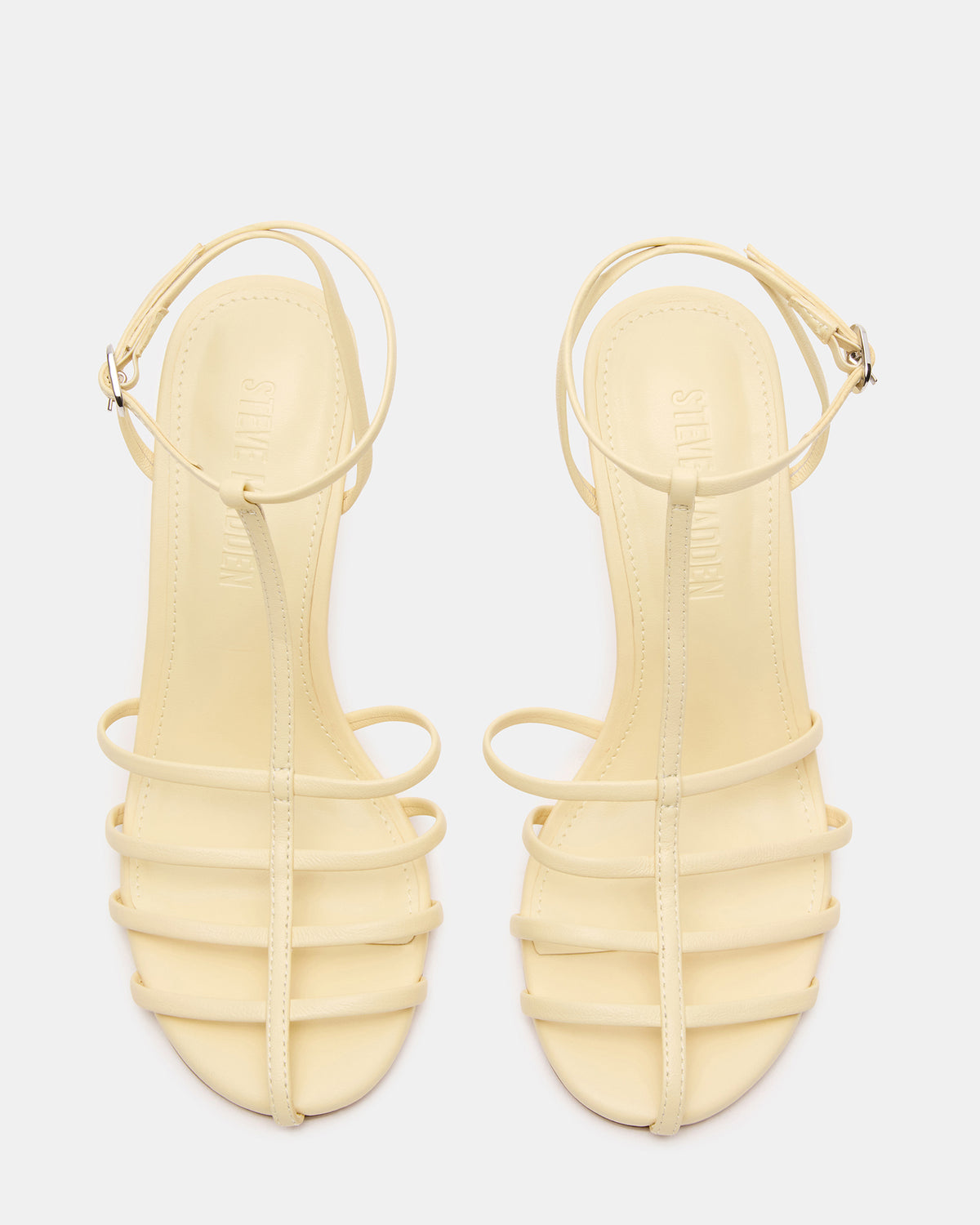 Steve Madden TILDAH BUTTER Leather Strappy Rounded Toe Women's Heel