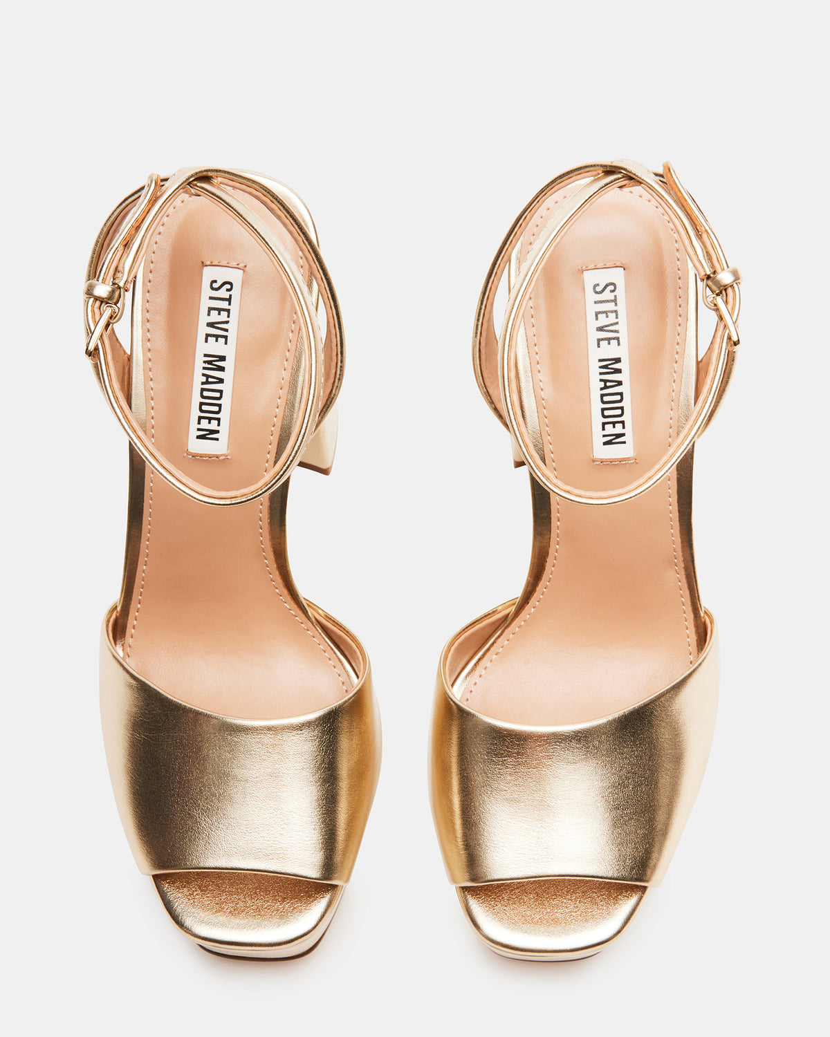 Steve Madden LOURDES Champagne Platform Heel | Women's Heels