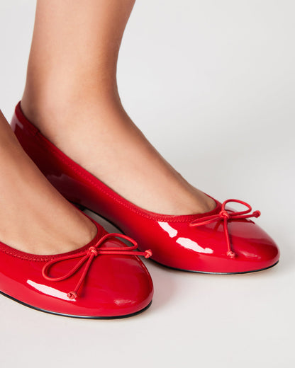 Steve Madden CHERISH Red Patent Women's Slip-On Heel