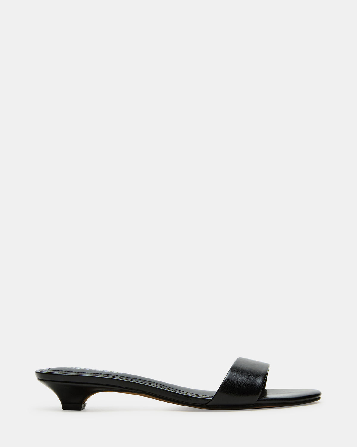Steve Madden BERRY Black Women's Mule Kitten Heel