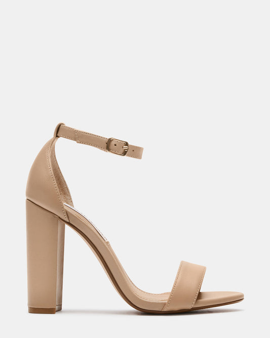 Steve Madden CARRSON Blush Leather Women's Heel