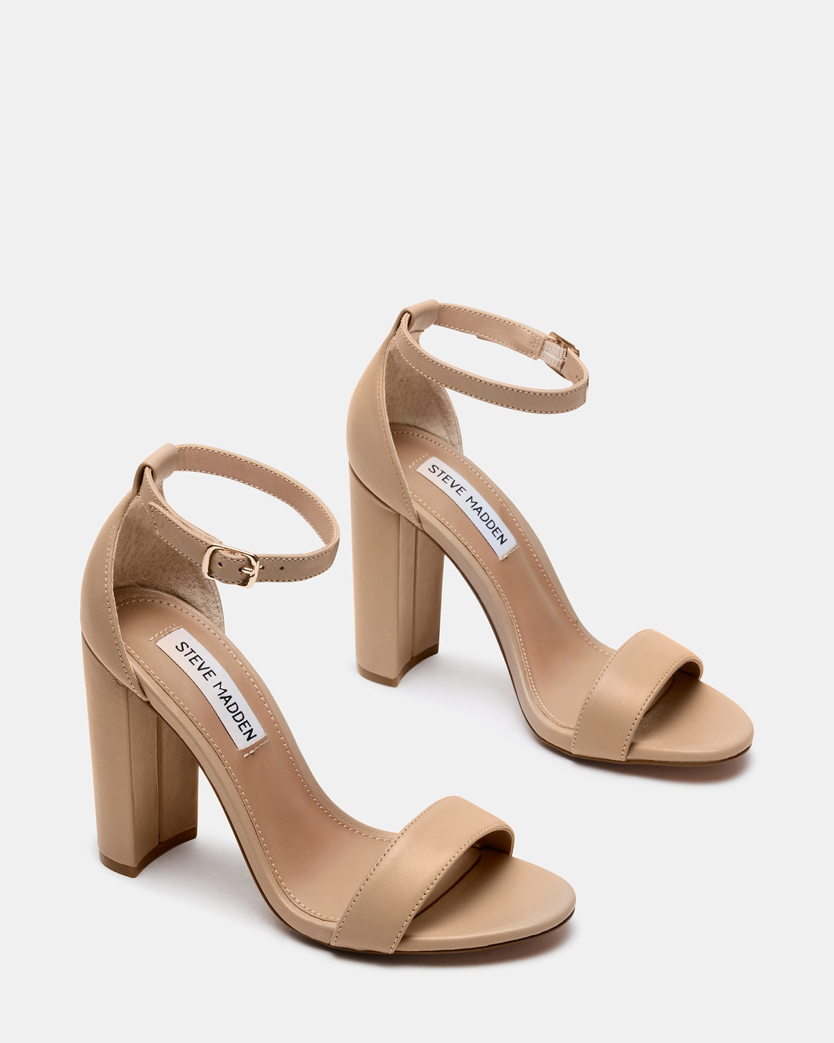 Steve Madden CARRSON Blush Leather Women's Heel