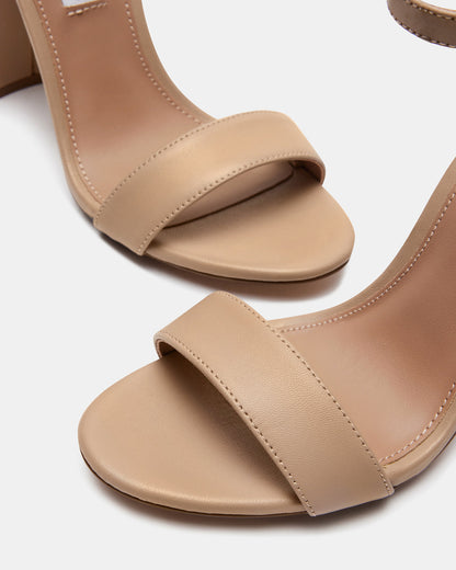 Steve Madden CARRSON Blush Leather Women's Heel