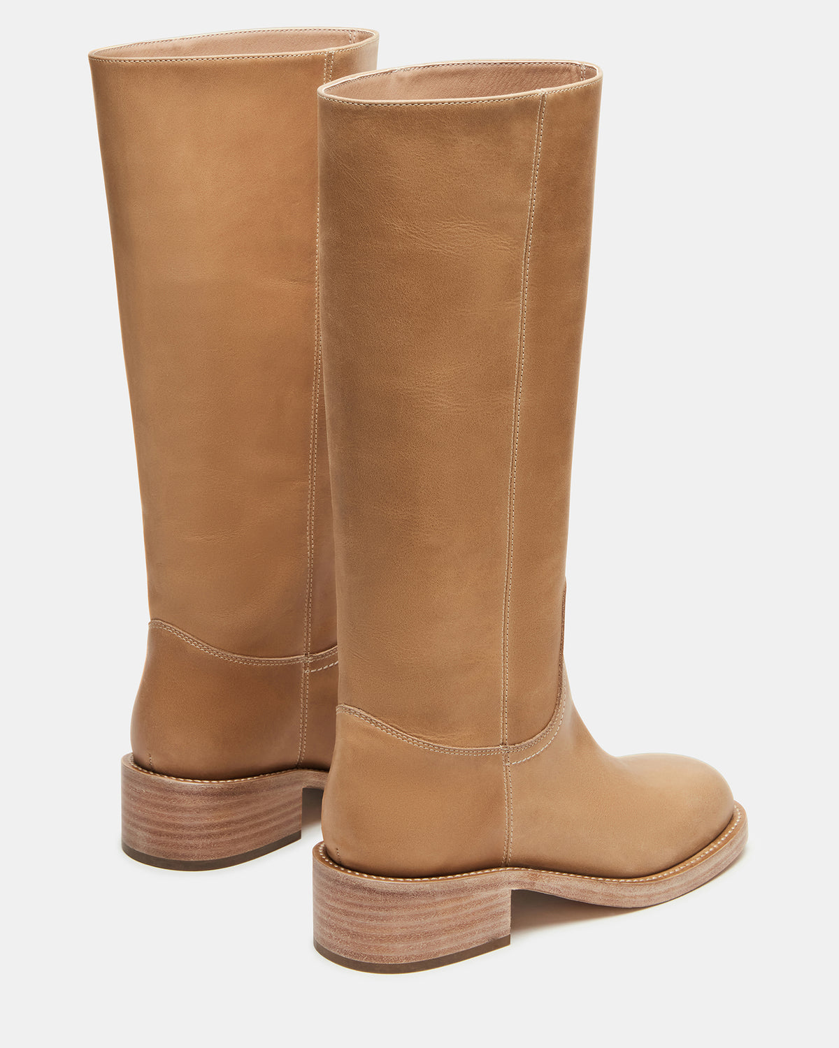 Steve Madden RIGGS Banana Leather Square-Toe Women's Boot