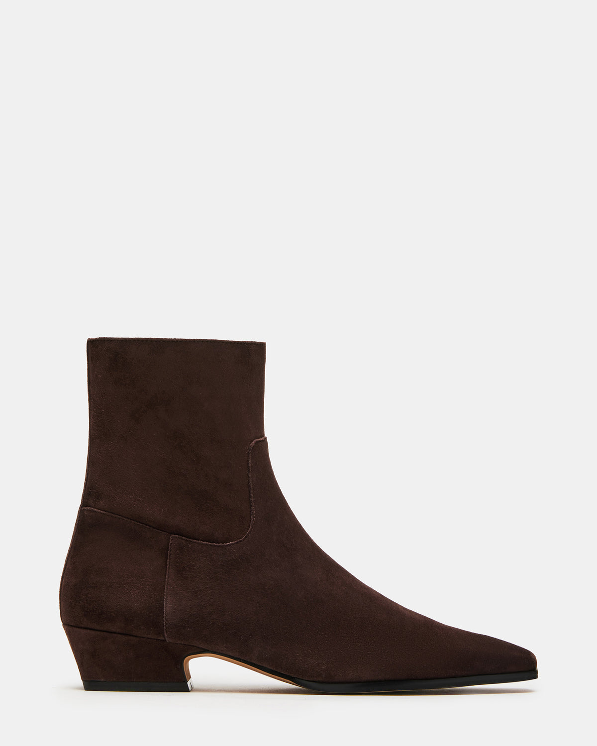Steve Madden DUSTY Chocolate Brown Suede Women's Ankle Boot