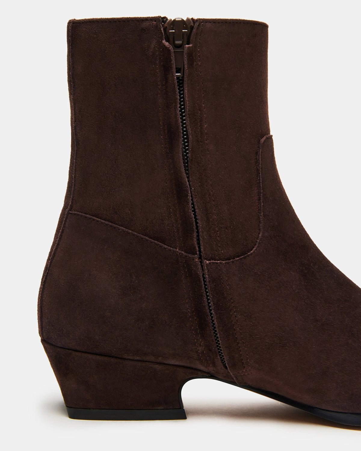 Steve Madden DUSTY Chocolate Brown Suede Women's Ankle Boot