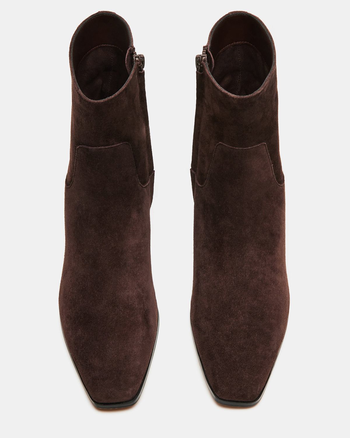 Steve Madden DUSTY Chocolate Brown Suede Women's Ankle Boot