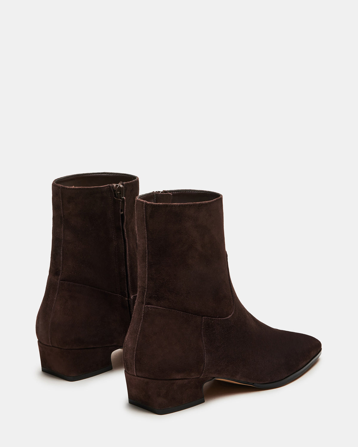 Steve Madden DUSTY Chocolate Brown Suede Women's Ankle Boot