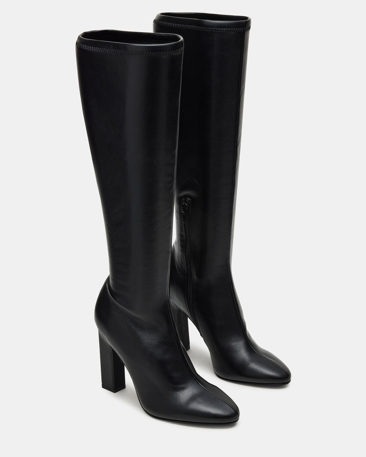 Steve Madden ARIA Black Wide Calf Knee-High Women's Boot