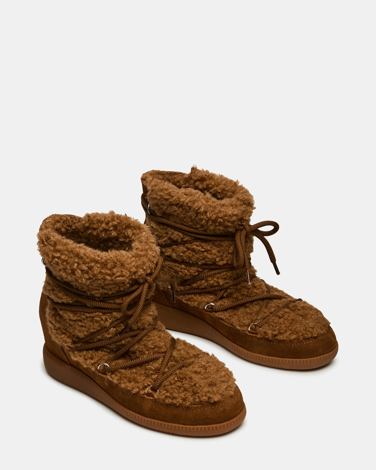 Steve Madden WYSTAN Chestnut Lace-Up Women's Ankle Boot