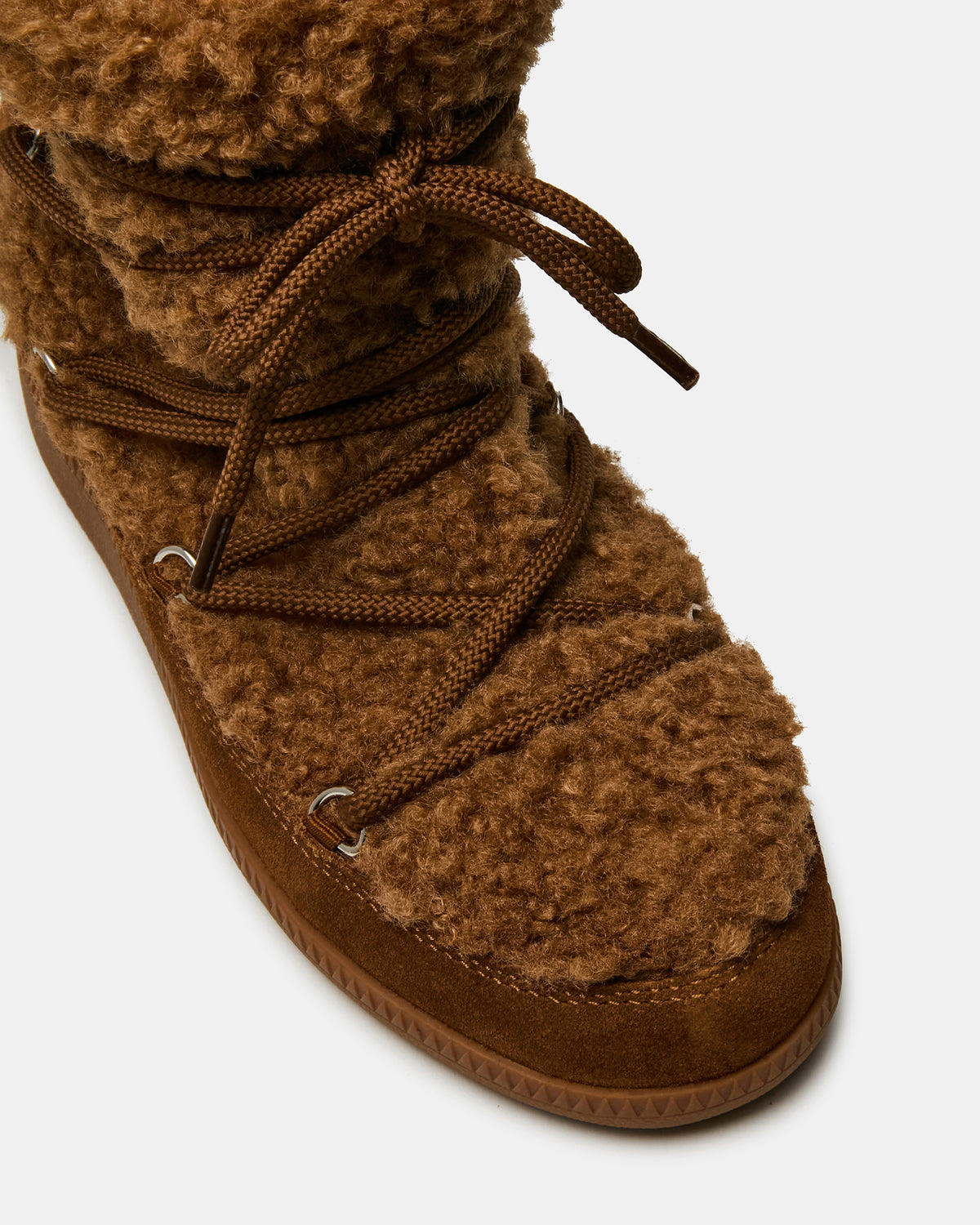 Steve Madden WYSTAN Chestnut Lace-Up Women's Ankle Boot