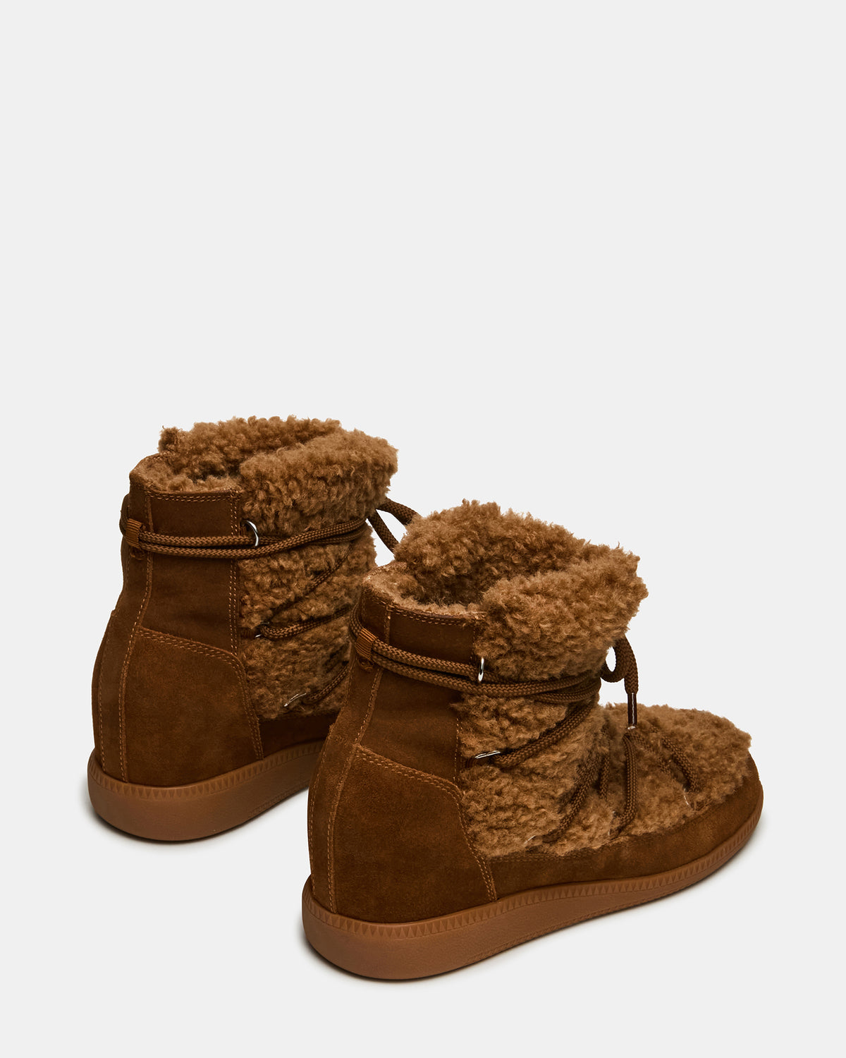 Steve Madden WYSTAN Chestnut Lace-Up Women's Ankle Boot