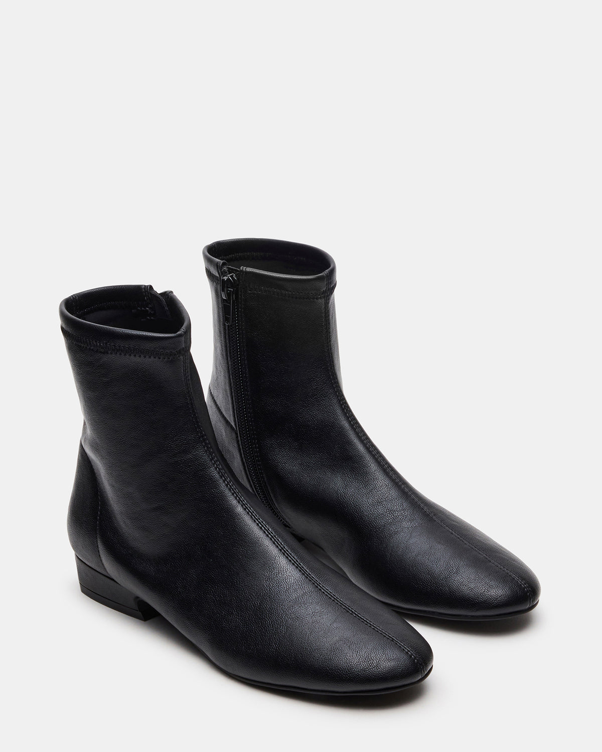 Steve Madden FINCH Black Round Toe Women's Ankle Boot