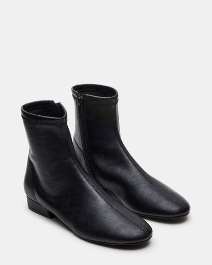 Steve Madden FINCH Black Round Toe Women's Ankle Boot