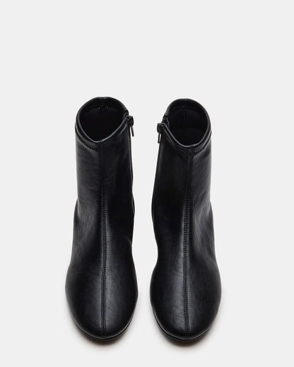 Steve Madden FINCH Black Round Toe Women's Ankle Boot