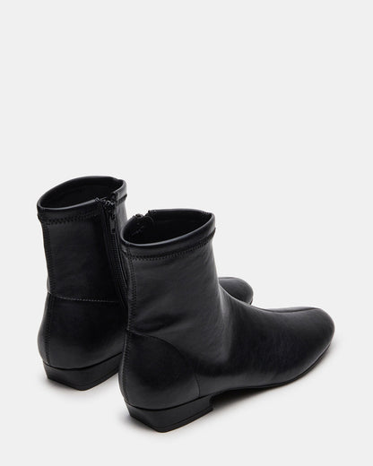Steve Madden FINCH Black Round Toe Women's Ankle Boot