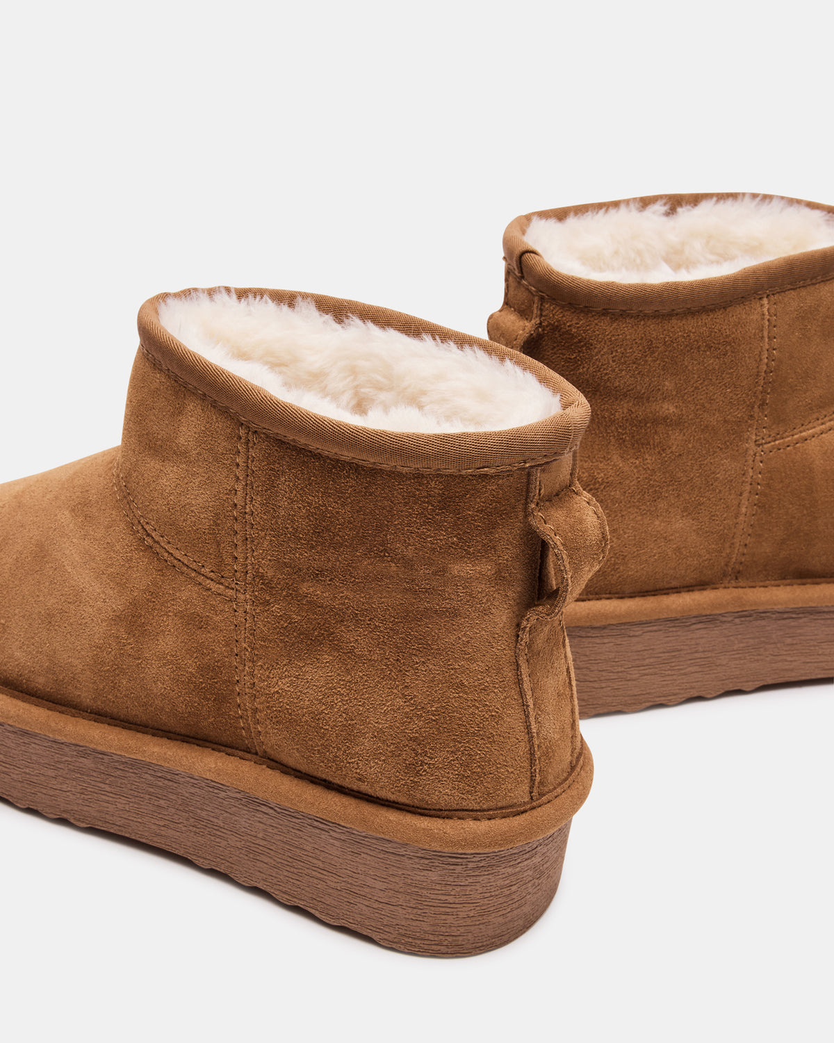 Steve Madden COMFY Chestnut Suede Women's Ankle Boot