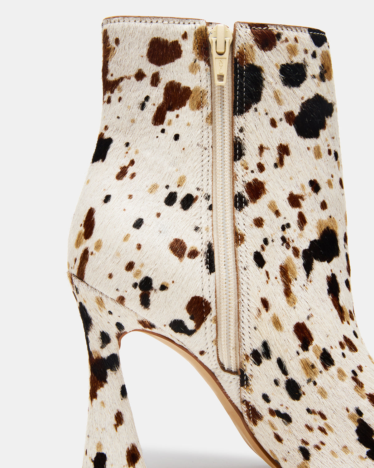 Steve Madden BOLERO Tan Multi Pointed-Toe Heeled Women's Ankle Boot