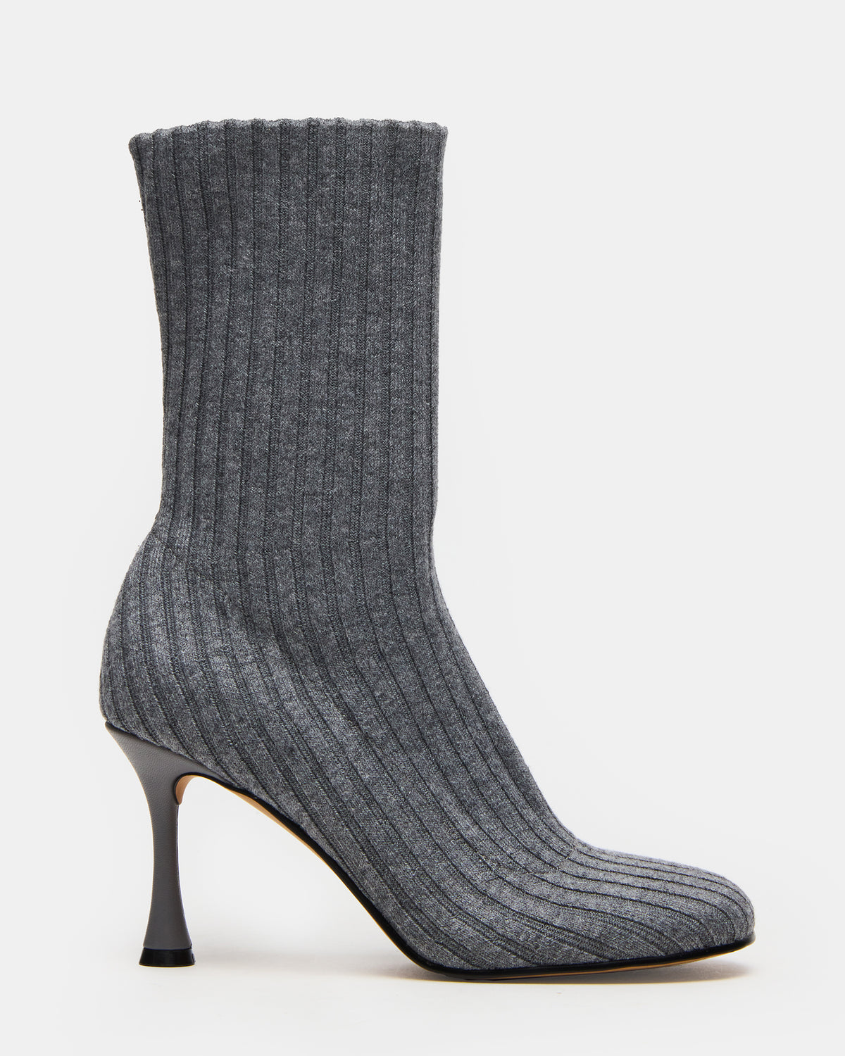 Steve Madden LORENZA Knit Grey Women's Ankle Boot