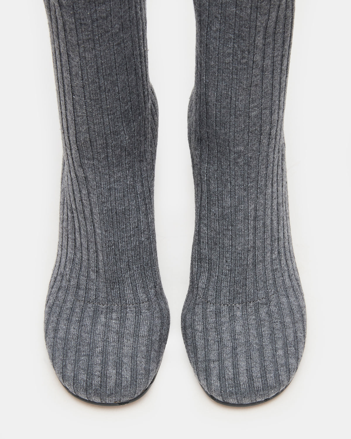 Steve Madden LORENZA Knit Grey Women's Ankle Boot