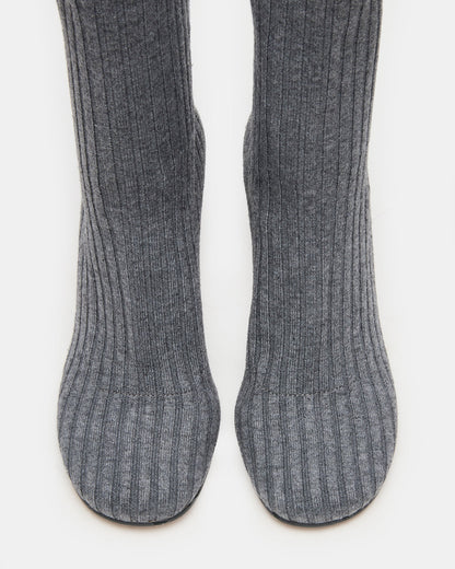 Steve Madden LORENZA Knit Grey Women's Ankle Boot