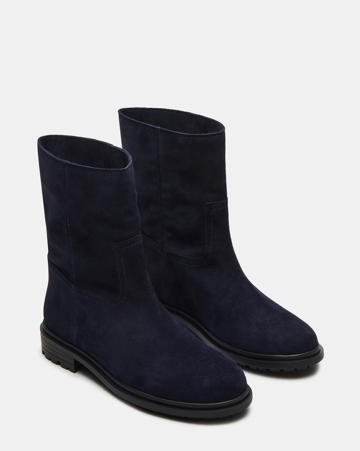 Steve Madden BATES Navy Suede Women's Boot