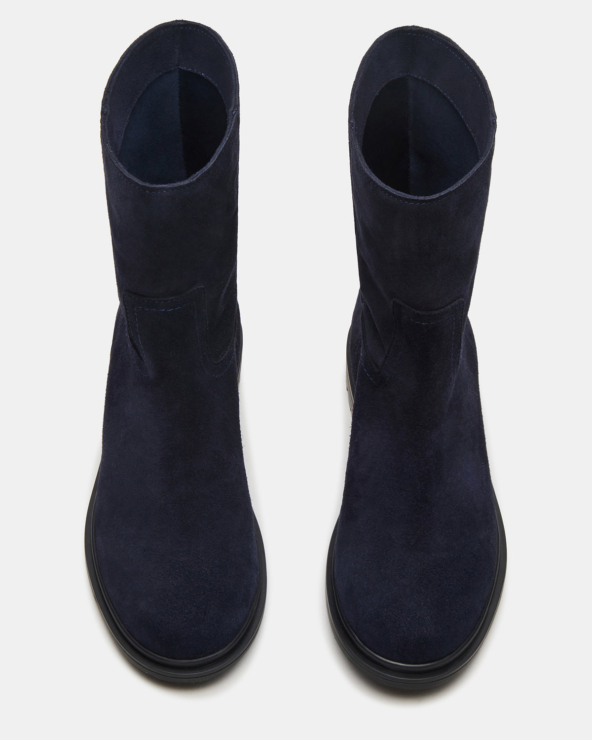 Steve Madden BATES Navy Suede Women's Boot