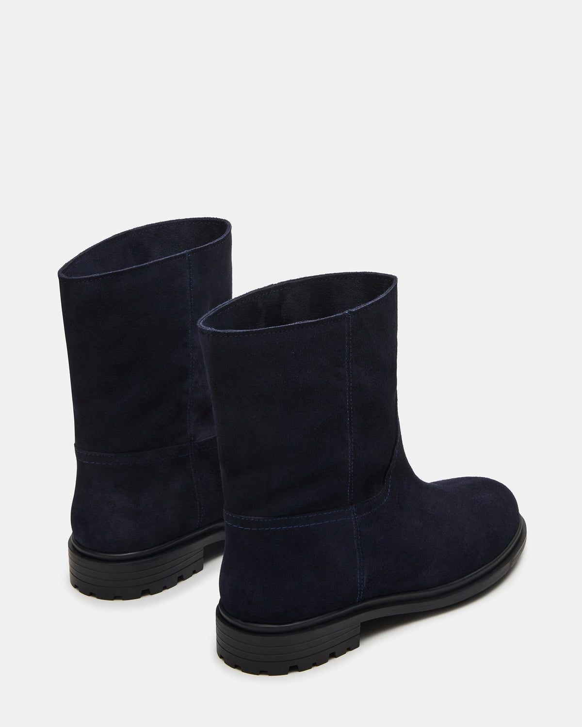 Steve Madden BATES Navy Suede Women's Boot