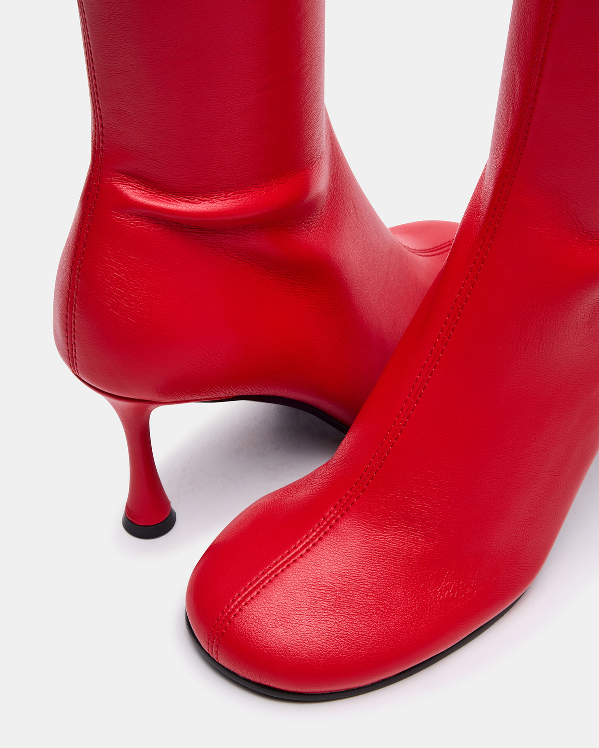 Steve Madden LORENZA Red Heeled Women's Ankle Boot
