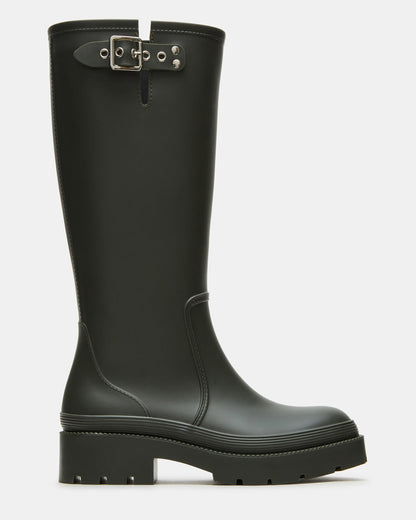 Steve Madden ROCKYH20 Olive Women's Water-Resistant Lug Boot