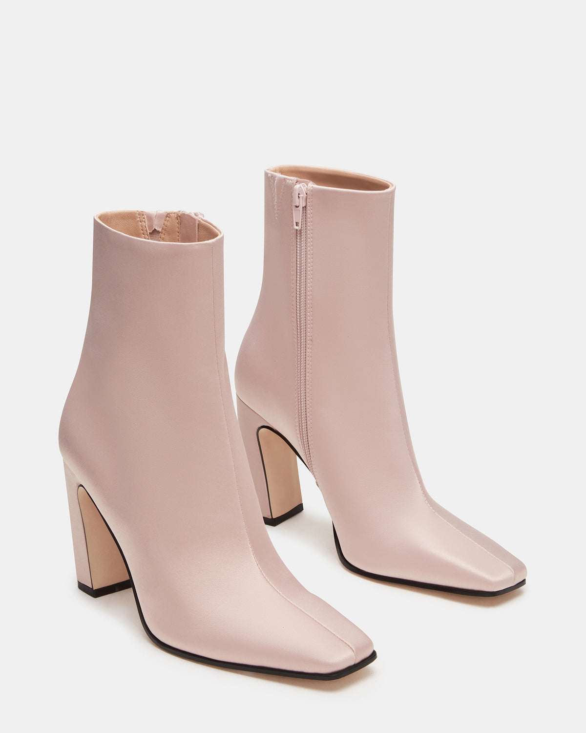 Steve Madden LIZABELLE Mauve Square Toe Ankle Boot | Women's Booties