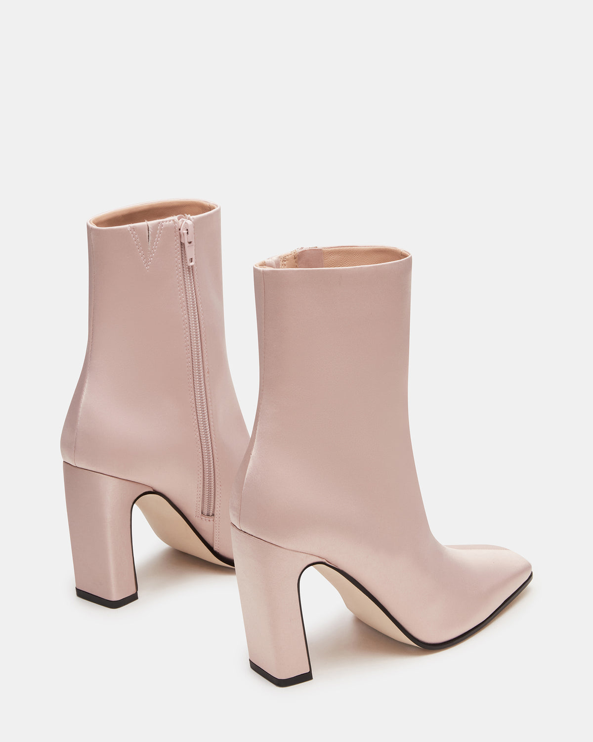 Steve Madden LIZABELLE Mauve Square Toe Ankle Boot | Women's Booties