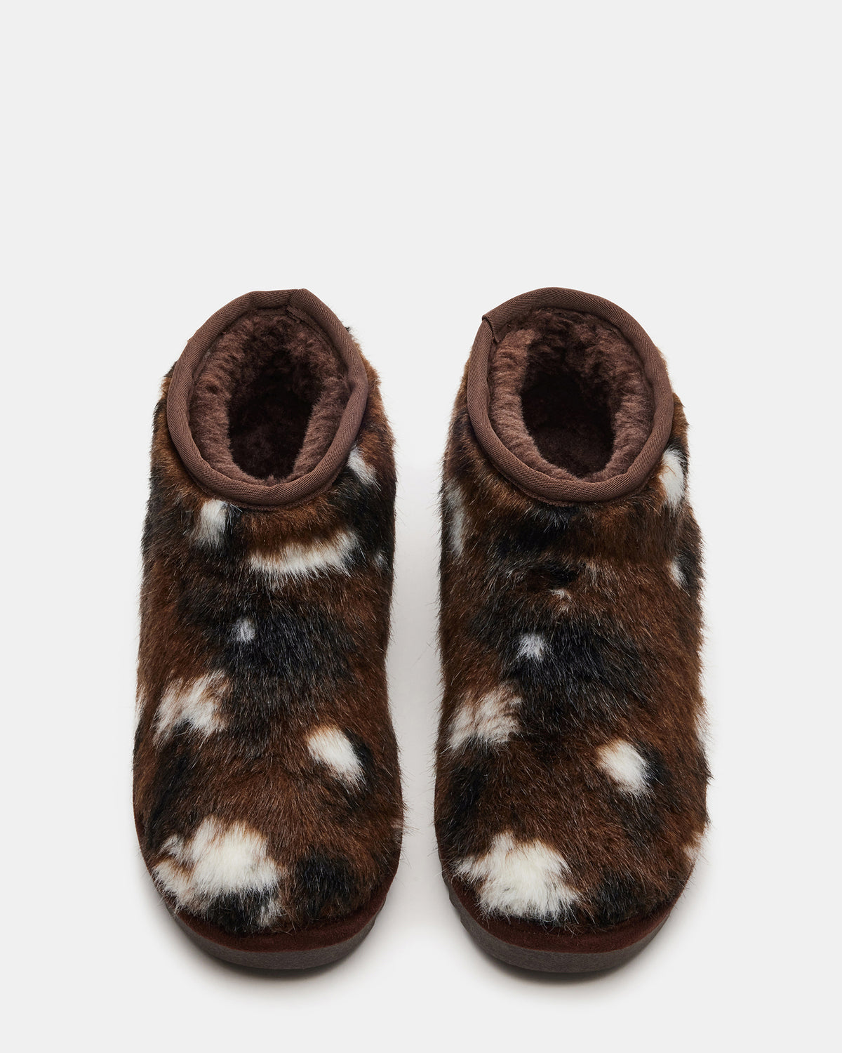 Steve Madden CABIN Faux Fur Multi Cozy Bootie | Women's Booties