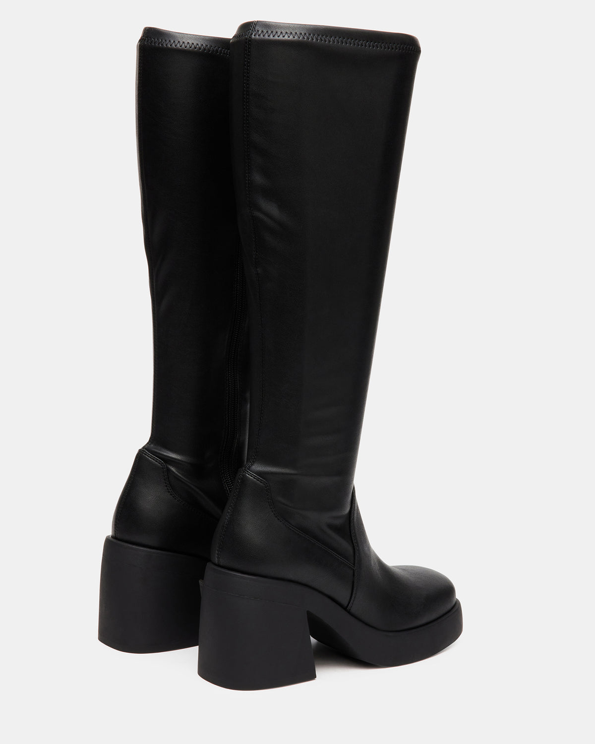 Steve Madden BERKLEIGH Black Wide Calf Women's Knee High Boot