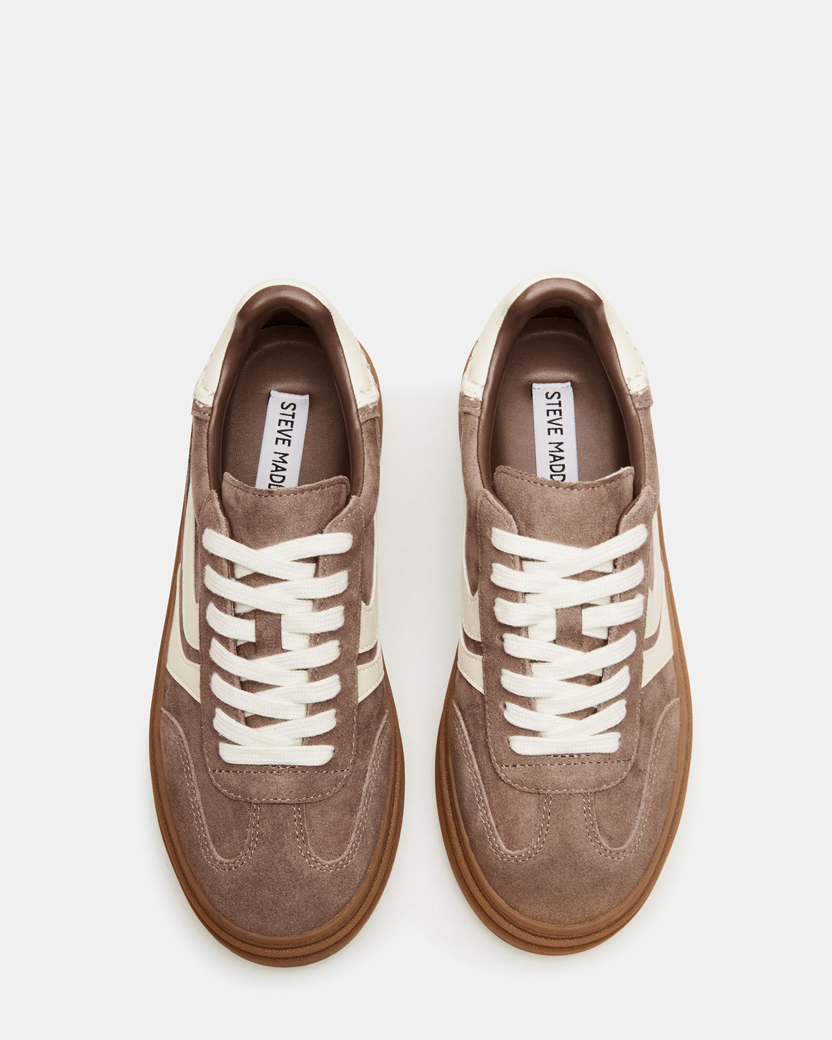 Steve Madden DODGE Espresso Low-Top Platform Women's Sneaker