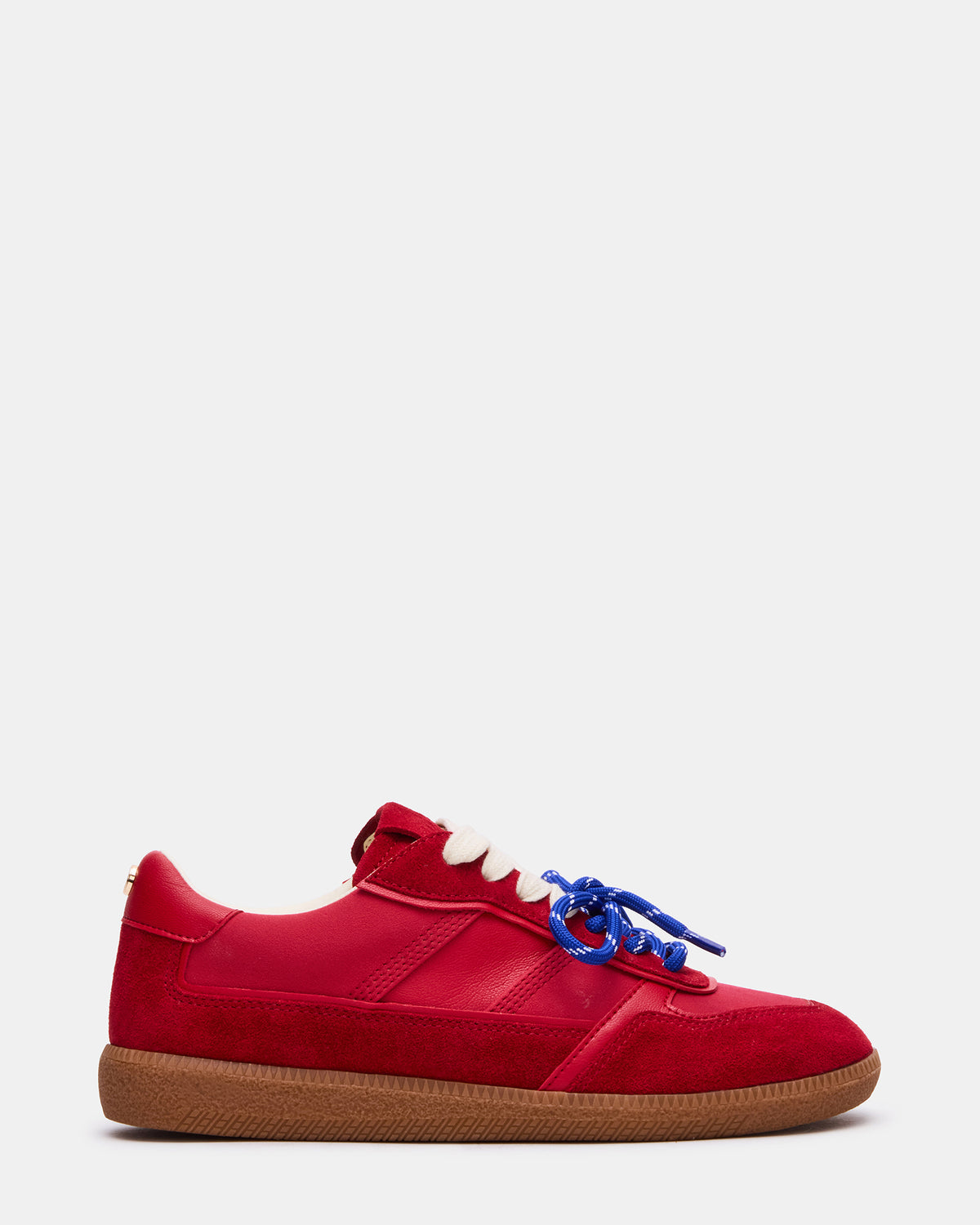 Steve Madden SPORTY Red Low-Top Lace-Up Women's Sneaker